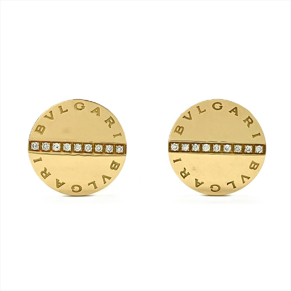 楽天市場】ブルガリ カフス カフリンクス K18YG オニキス2P