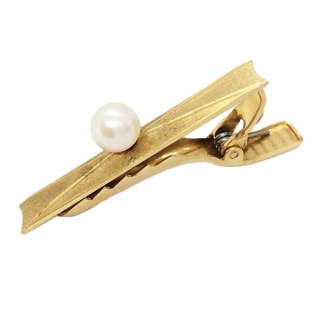 楽天市場】ミキモト タイタック メンズ K18 インフィニティ ダブル