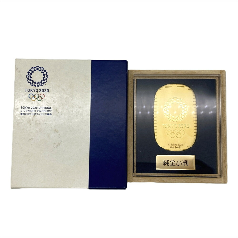 楽天市場】K24 東京2020公式ライセンス 純金小判 10g 999 オリンピック