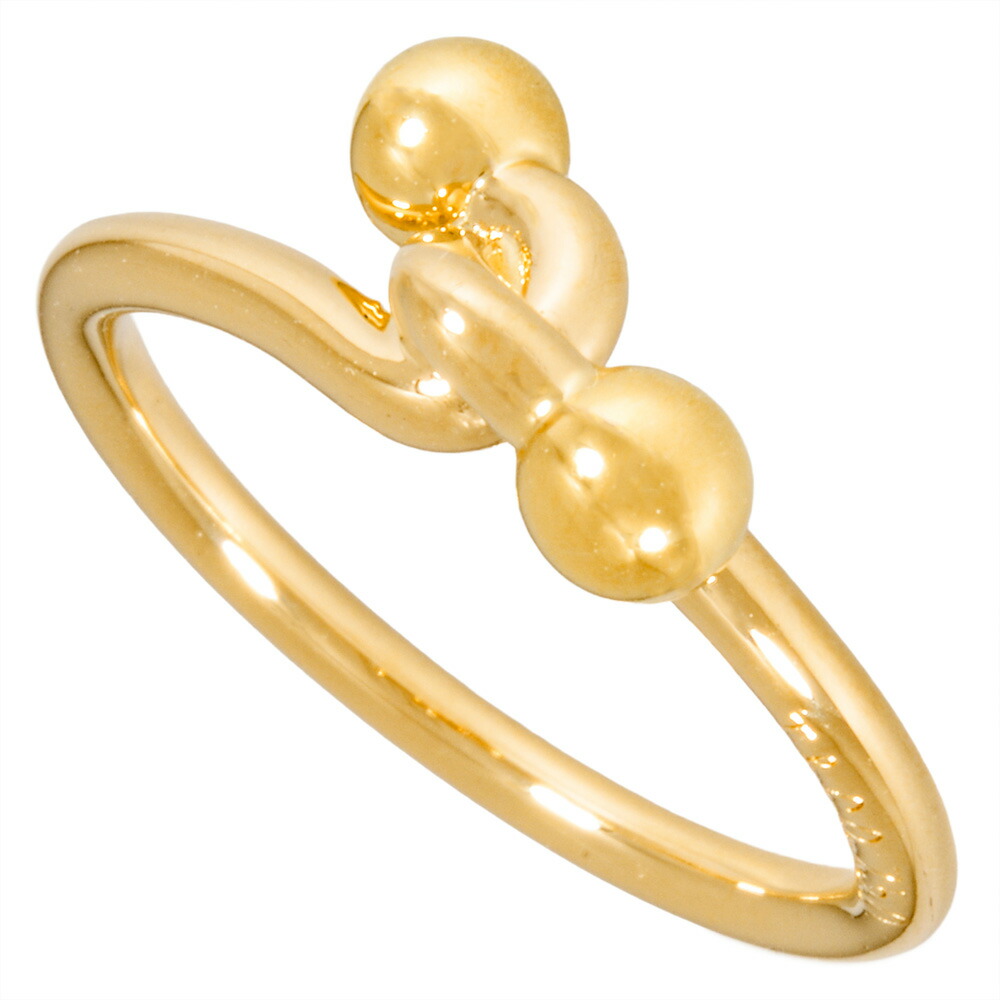 ティファニー　フックアンドアイ　リング　ゴールド ティファニーフック&アイ リング レディース K18イエローゴールド