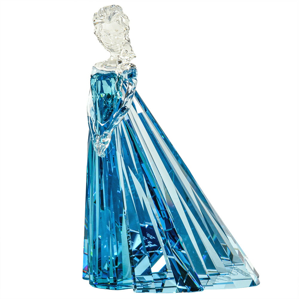 スワロフスキー SWAROVSKI ウォルトディズニー アナと雪の統治女王 エルサ オブジェ 飾りつけ 5135878 せつ然たる 2016年制限事項 Disney Frozen Elsa【中古】