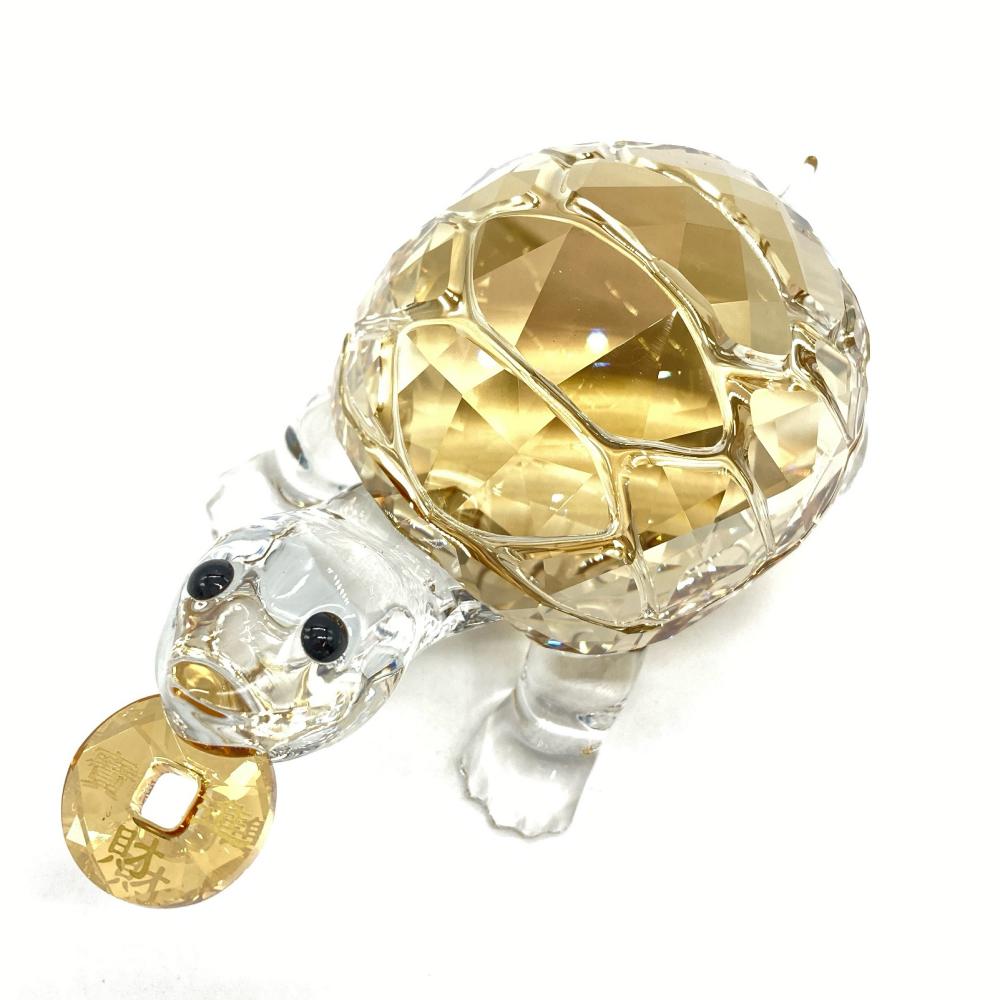 楽天市場】スワロフスキー カメ 亀 Swarovski Asian Symbols Tortoise