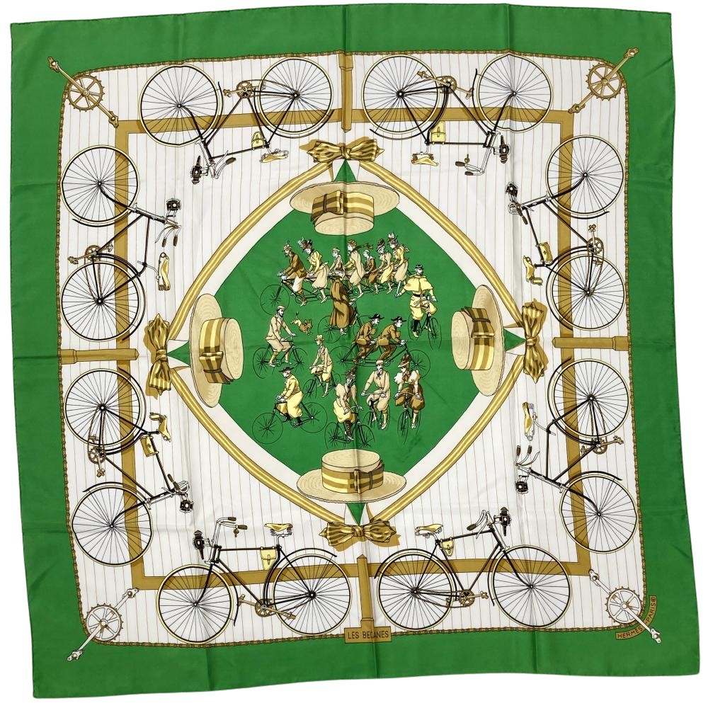 楽天市場】【アパレル】HERMES エルメス カレ90 スカーフ 大判スカーフ