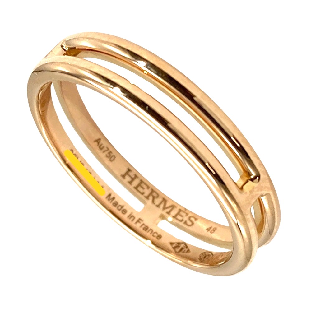 楽天市場】エルメス【Hermes】アリアンヌ リング 750WG 約8号/約2.9g