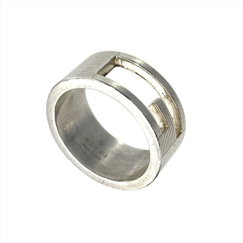 楽天市場】グッチ GUCCI ゴースト パヴェダイヤ リング 指輪 シルバー