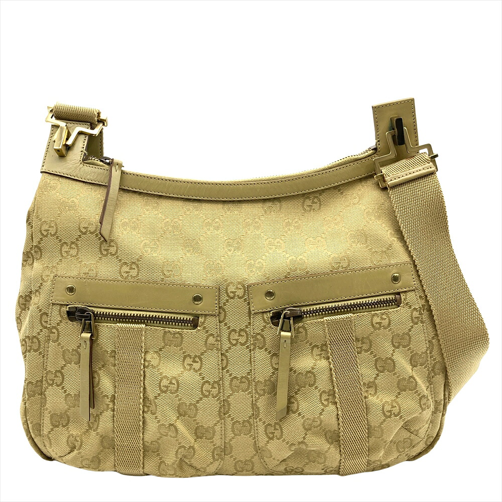 楽天市場】GUCCI グッチ GGキャンバス ショルダーバッグ 斜め 楽天市場】GUCCI グッチ GGキャンバス ショルダーバッグ 斜め