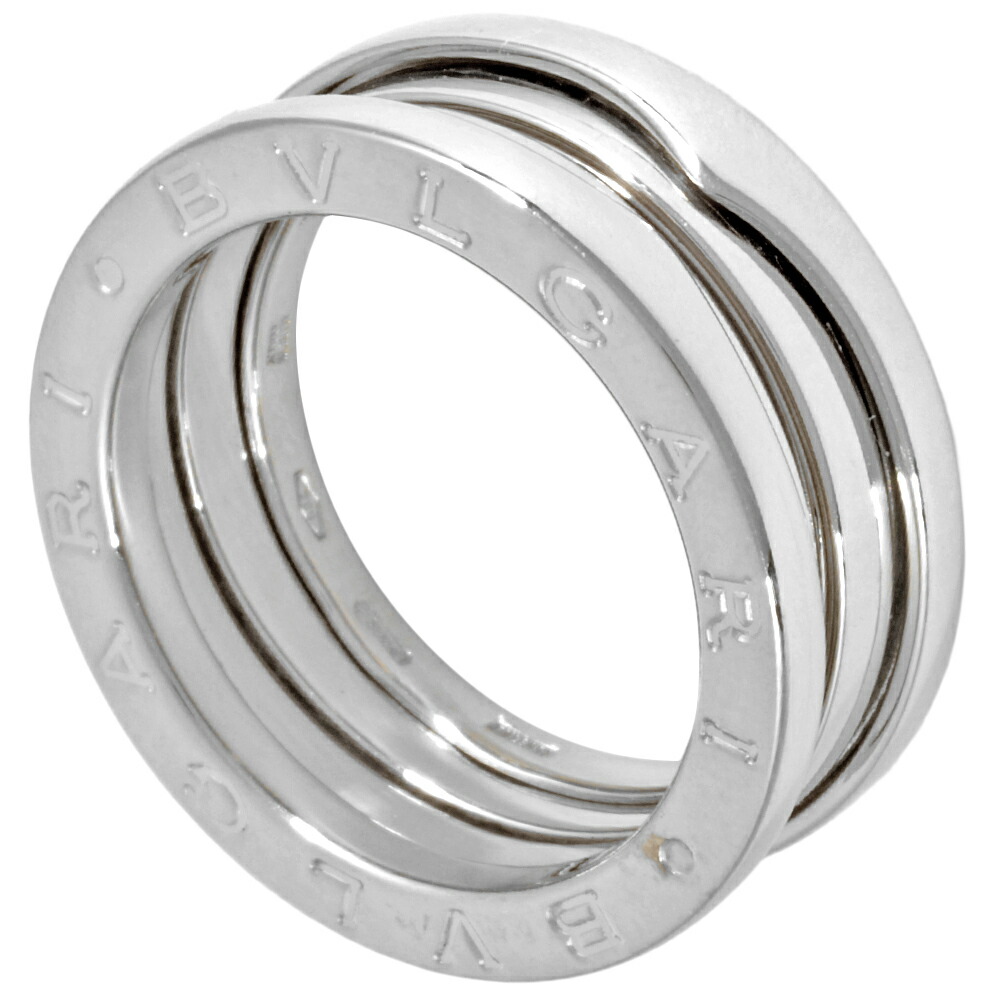 ブルガリ BVLGARI ビーゼロワン 3バンド リング 指輪 #52 K18WG 8.4g ホワイトゴールド【中古】｜ゴールドプラザ店