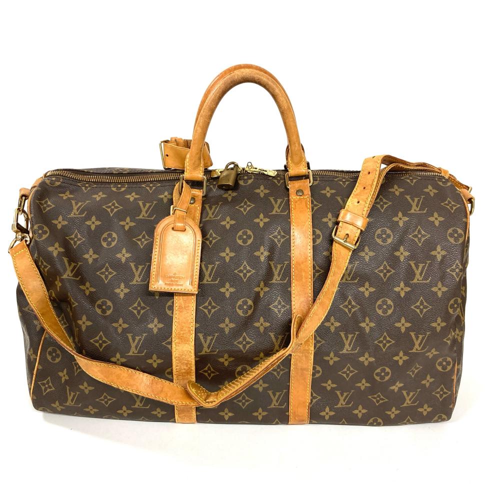 ルイヴィトン LOUIS VUITTON キーポル 50 ボストンバッグ モノグラム 帆布 M41416 TH0916【中古】