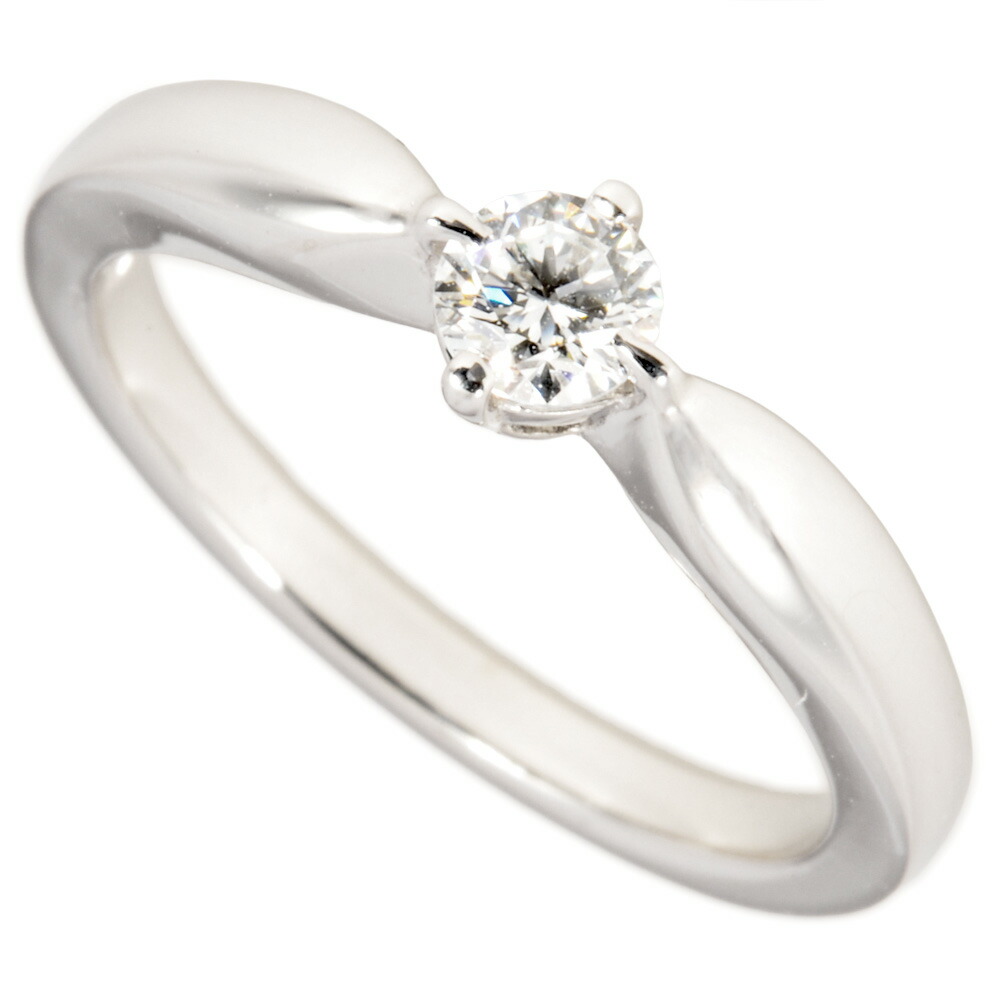 ブルガリ BVLGARI デディカータ ア ヴェネチア リング 指輪 ダイヤモンド 0.18ct 約8号 Pt950 4.3g E/VVS1/VG プラチナ レディース【中古】|ゴールドプラザ店