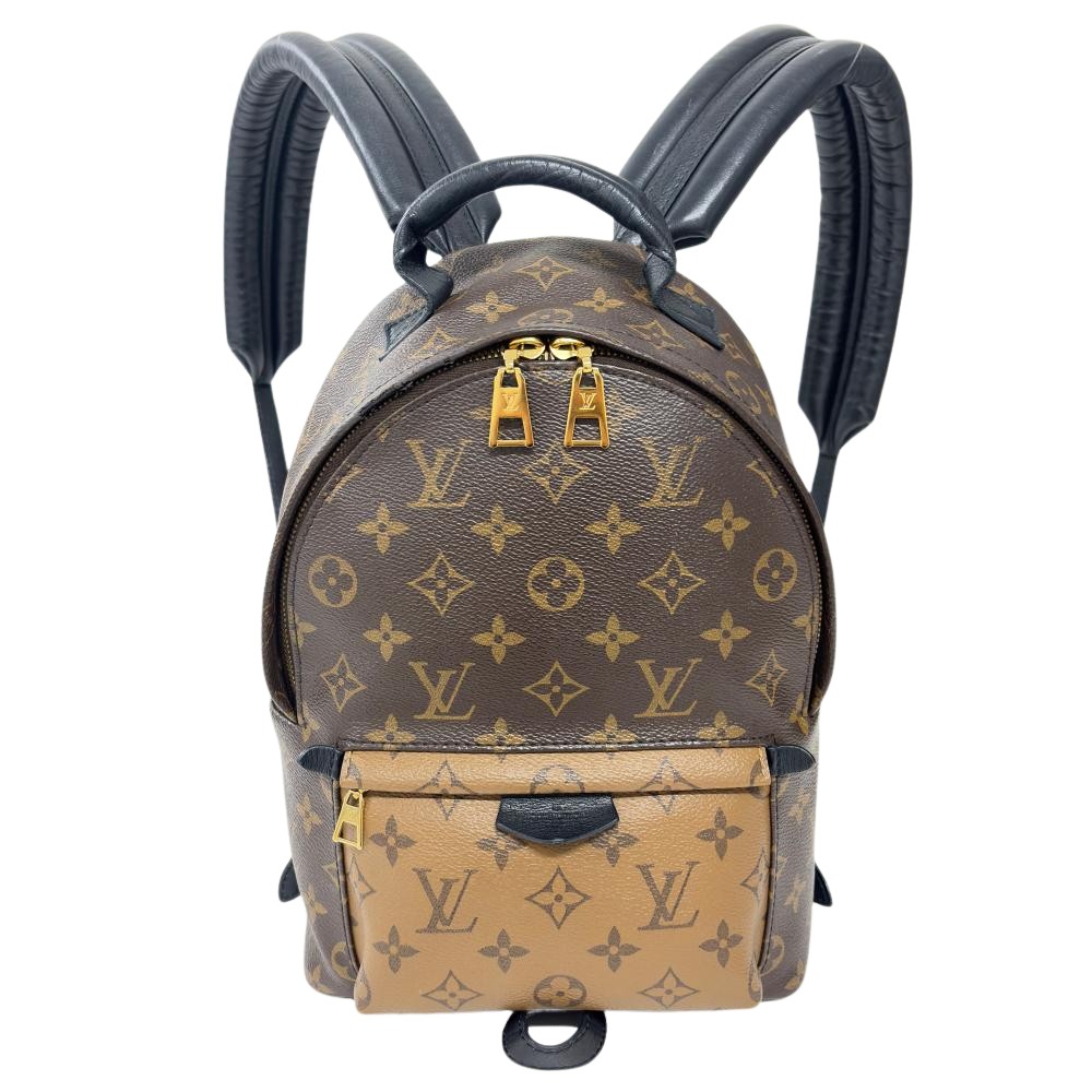 ルイヴィトン LOUIS VUITTON パームスプリングス うしろ側容器に並べるPM 背嚢 モノグラム 逆さま M44870 赤銅色 FL2149 レディース【中古】