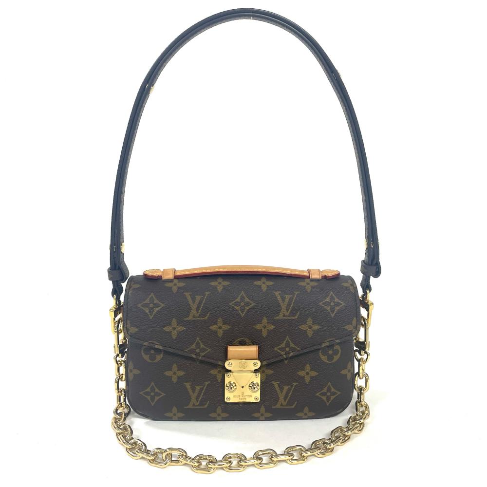 ルイヴィトン LOUIS VUITTON ポシェット メティス EW ショルダーバッグ モノグラム 帆布 M46279 赤銅色【中古】