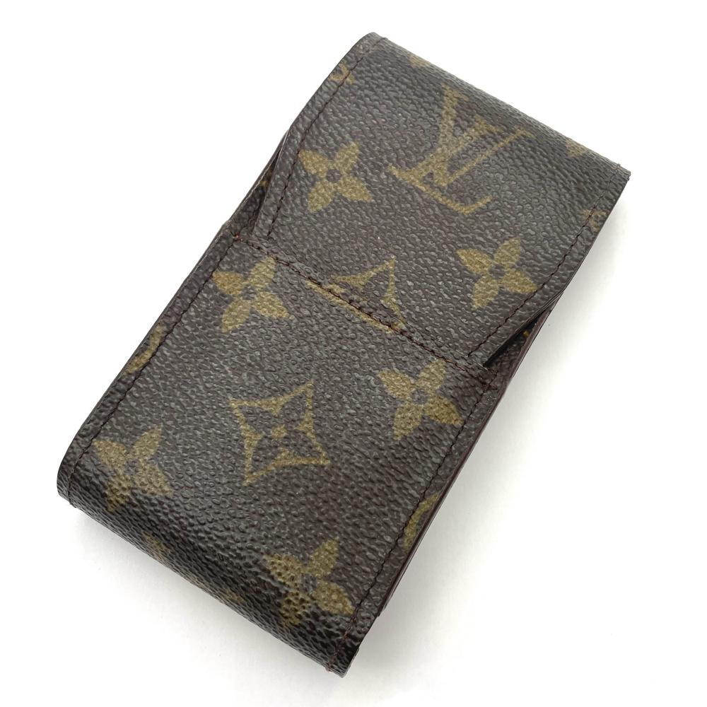ルイヴィトン LOUIS VUITTON エテュイシガレット シガレットケース モノグラム キャンバス M63024 CT0996【中古】｜ゴールドプラザ店
