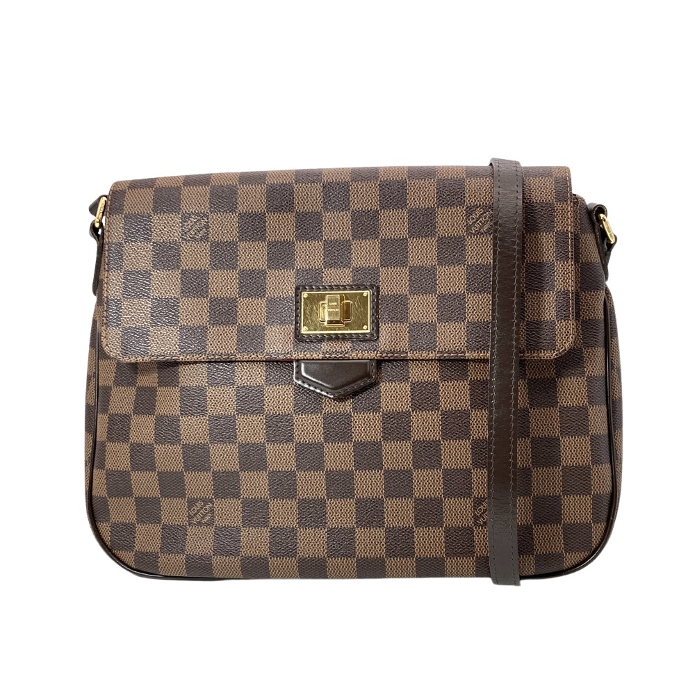 ルイヴィトン LOUIS VUITTON ブサス サクラ色木ノ実 ショルダーバッグ ダミエ エベヌ N41178 赤銅色 DU1182【中古】