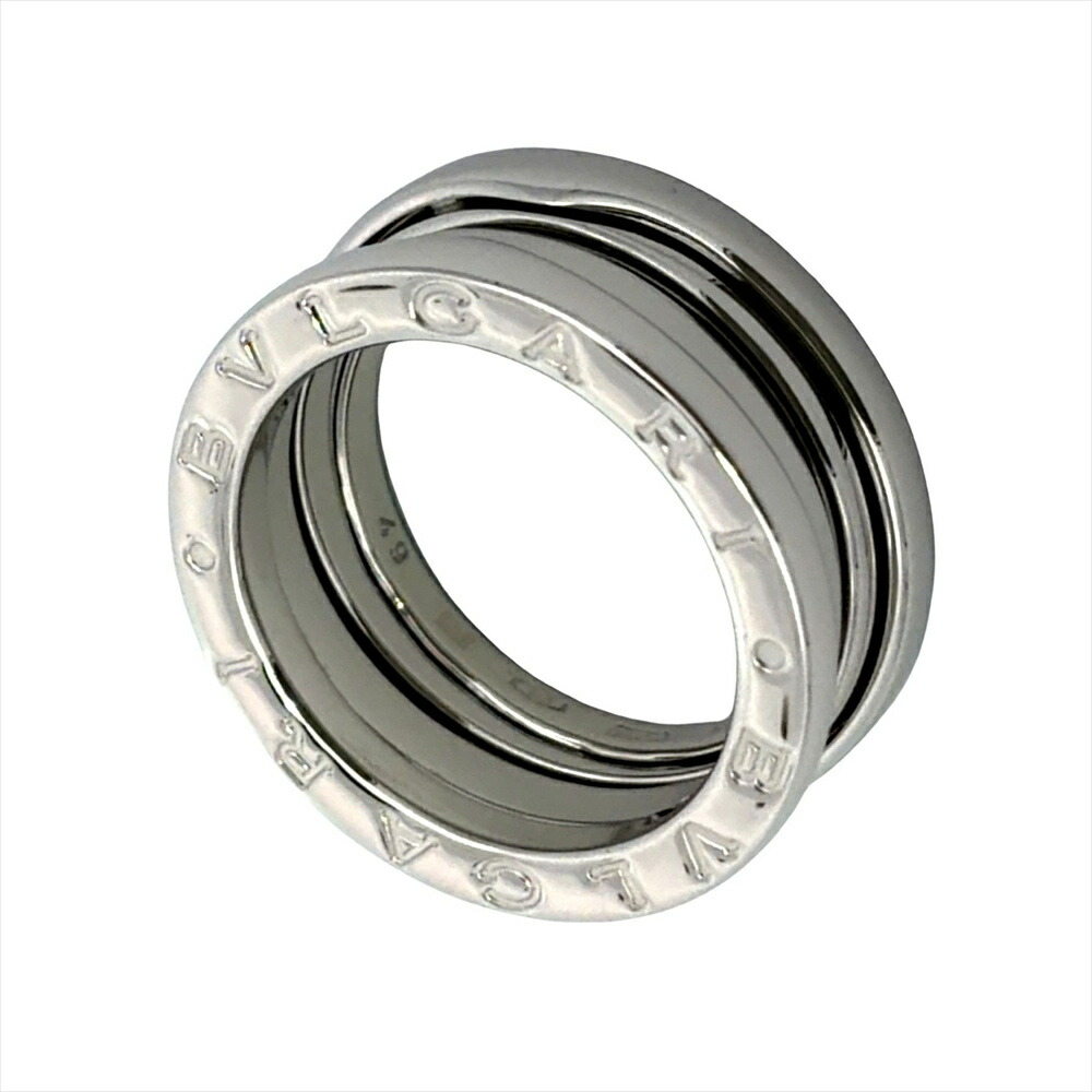 ブルガリ BVLGARI ビーゼロワン 3バンド リング 指輪 #49 K18WG 8.0g ホワイトゴールド【中古】|ゴールドプラザ店