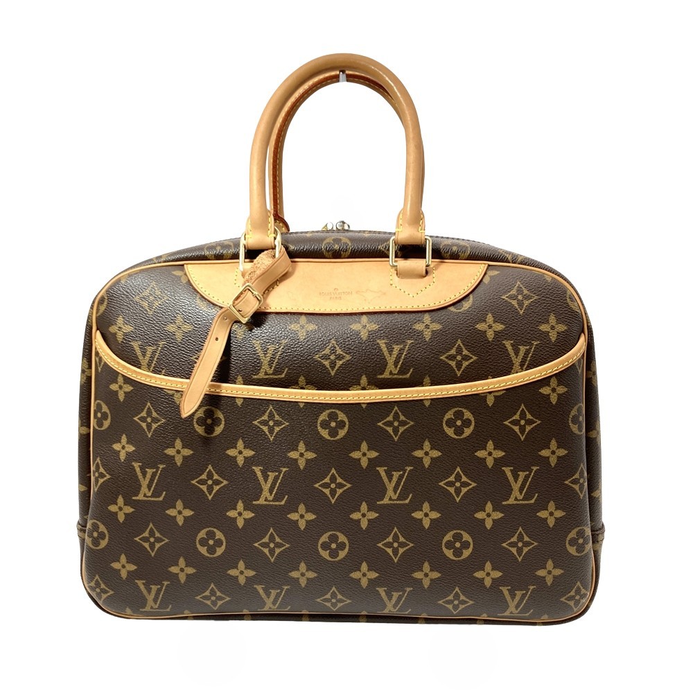 ルイヴィトン LOUIS VUITTON ドーヴィル ハンドバッグ モノグラム キャンバス M47270 ブラウン MO0063【中古】|ゴールドプラザ店
