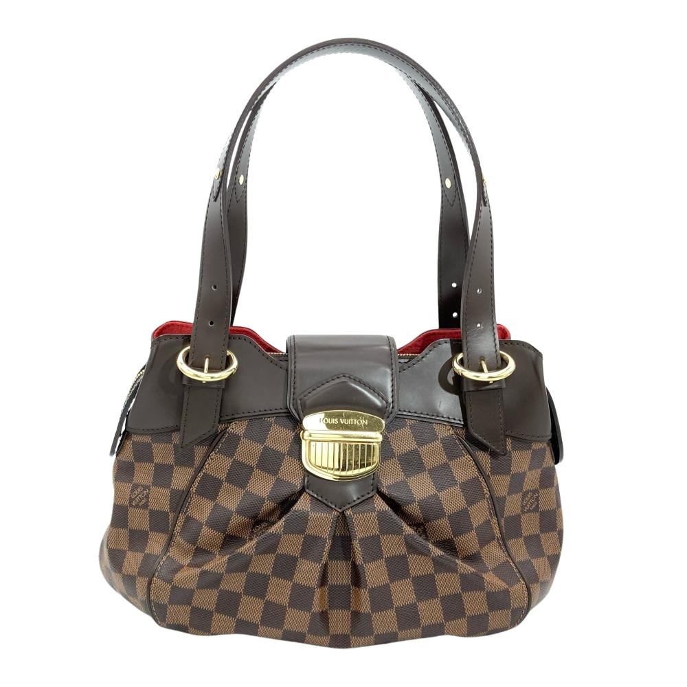 ルイヴィトン LOUIS VUITTON システィナPM ショルダーバッグ ダミエ エベヌ N41542 ブラウン ゴールド金具 FL0151 レディース【中古】｜ゴールドプラザ店