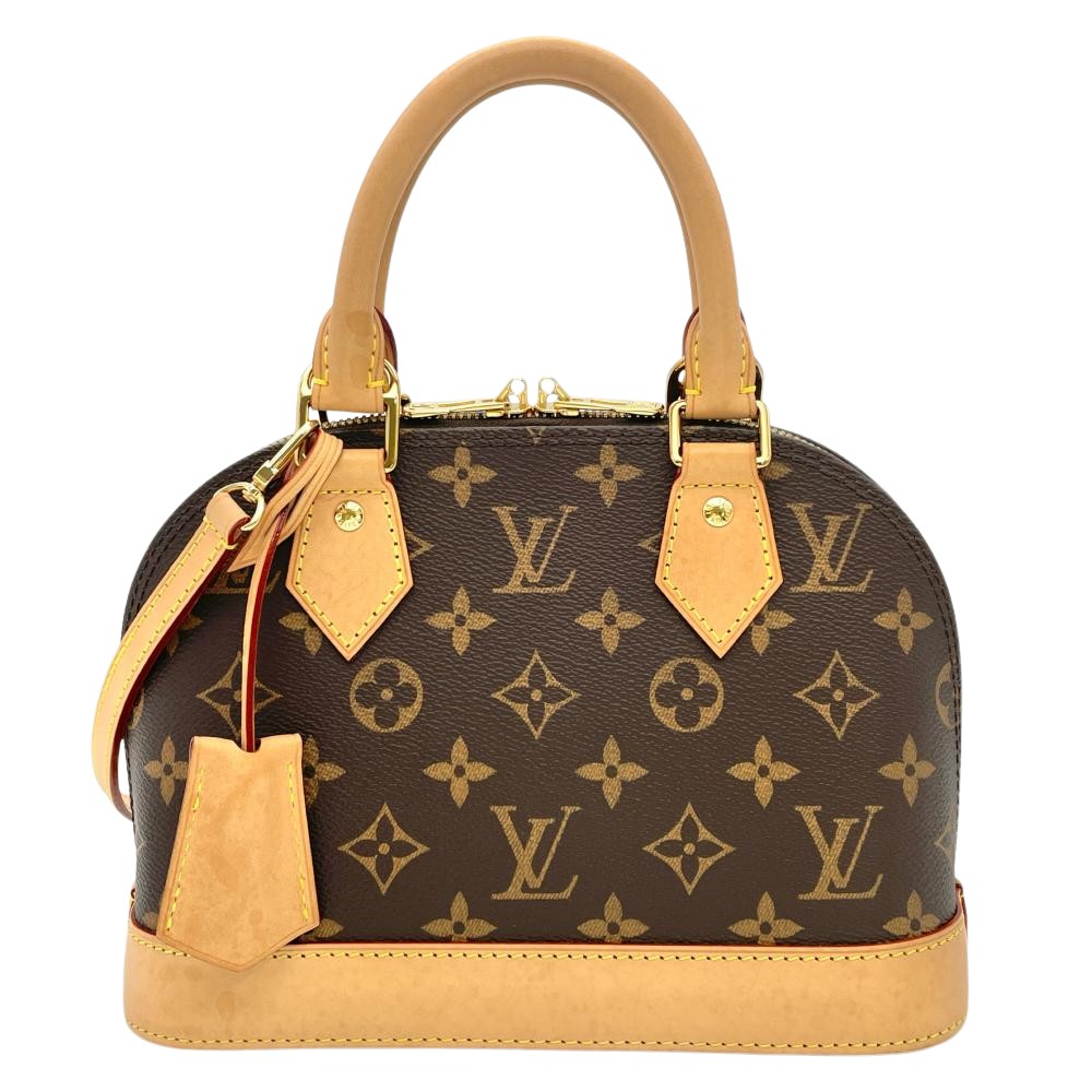 ルイヴィトン LOUIS VUITTON アルマBB ハンドバッグ モノグラム キャンバス M53152 ブラウン RFID レディース【中古】｜ゴールドプラザ店