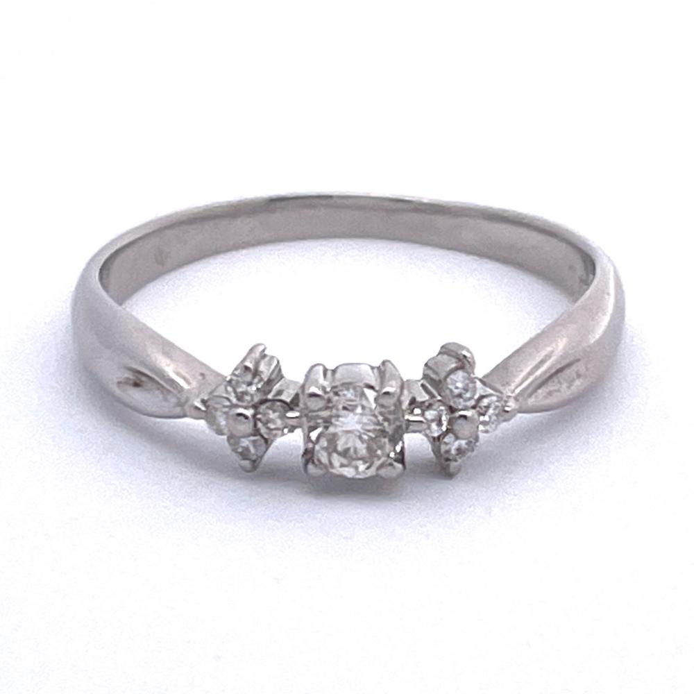 リング 指輪 ダイヤモンド 0.17ct 約9.5号 Pt900 2.5g【中古】｜ゴールドプラザ店