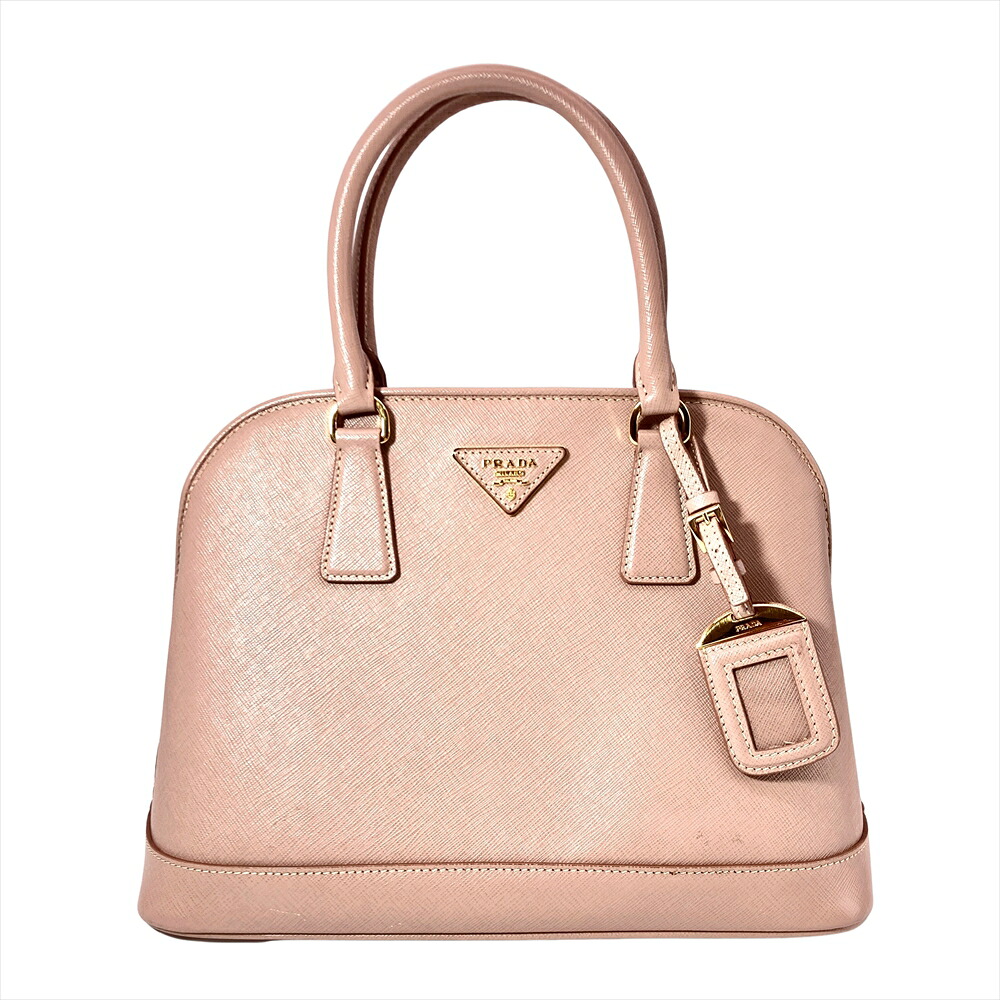 プラダ PRADA ハンドバッグ 2WAY サフィアーノ BN2567 ピンク ゴールド金具 レディース【中古】｜ゴールドプラザ店