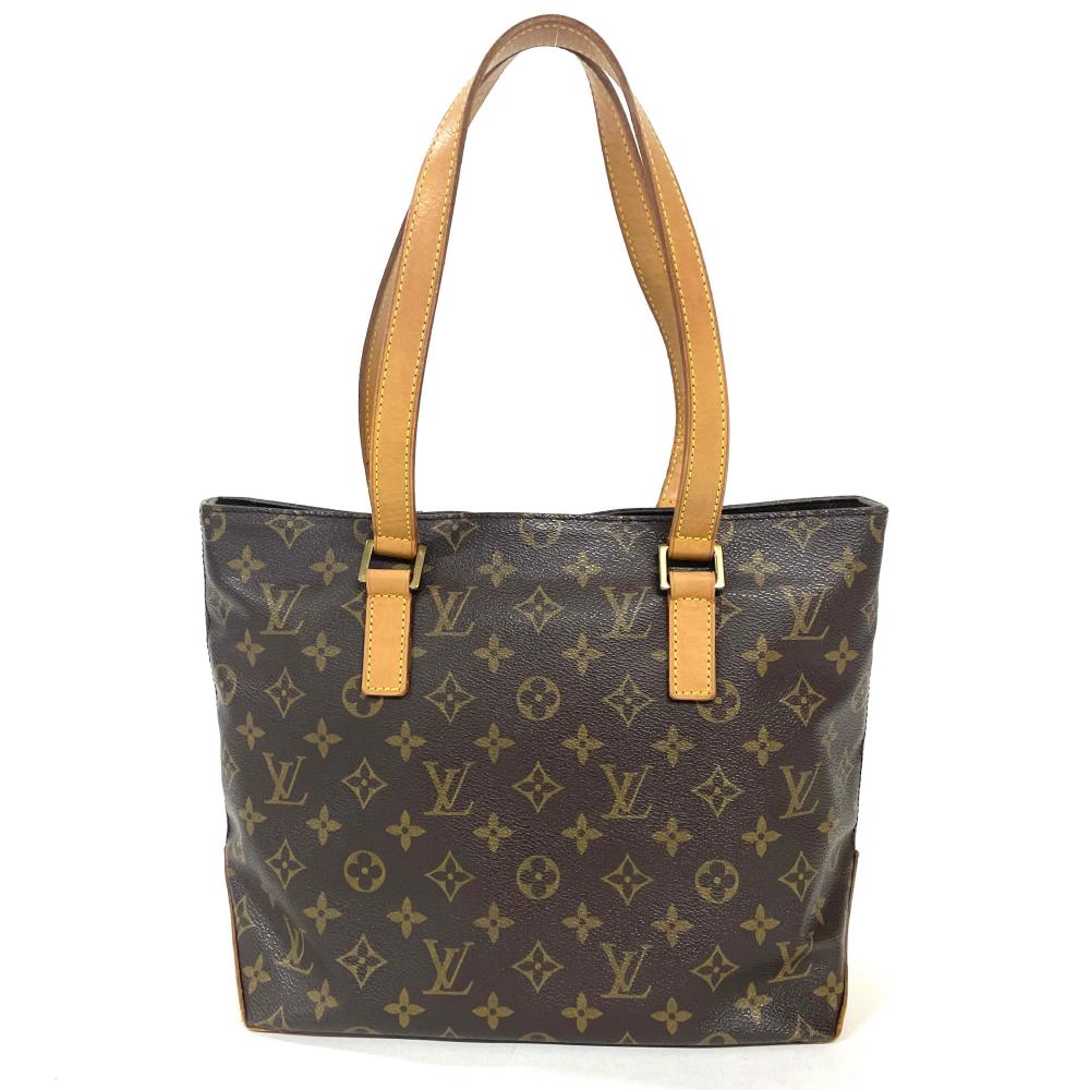ルイヴィトン LOUIS VUITTON カバピアノ トートバッグ モノグラム キャンバス M51148 ブラウン ゴールド金具【中古】|ゴールドプラザ店