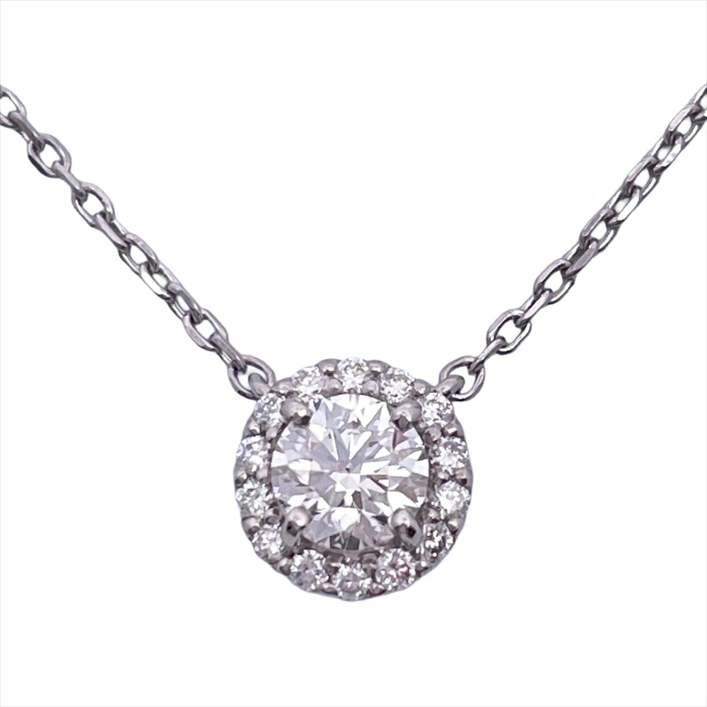 ヴァンドーム青山 Vandome Aoyama グレース ネックレス ダイヤモンド 0.256ct Pt950 Pt850(チェーン) プラチナ D/SI1/3EX レディース【中古】｜ゴールドプラザ店
