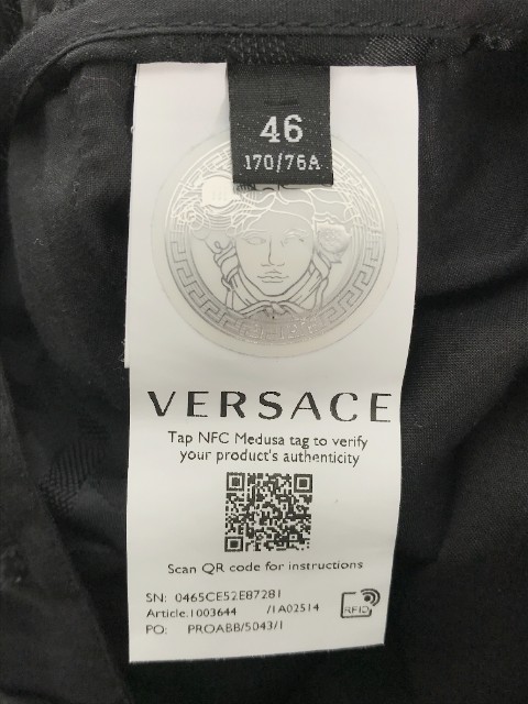 受注発注 枚数限定 ヴェルサーチ Versace 通販 46 ラ - グレカ グレカ