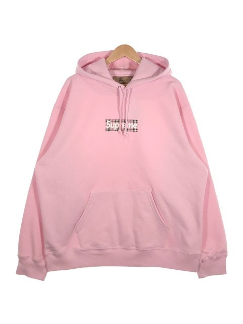 Supreme × Burberry ロゴ スウェット パーカー ○関送無料○ Supreme × Burberry ロゴ スウェット パーカー ○関送無料○