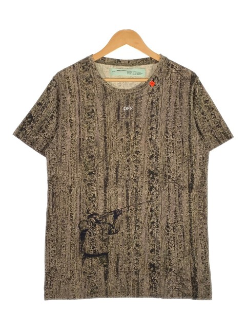 楽天市場】OFF-WHITE オフホワイト Tシャツ サイズ:M ヴィンテージ加工