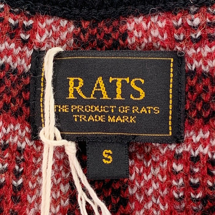 RATS ラッツ 22AW NATIVE CROSS CREW NECK KNIT ネイティブクロス