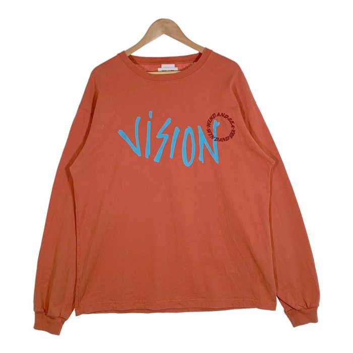 ウィンダンシー　ロンT ベージュ　プリント　L 楽天市場】WIND AND SEA ウィンダンシー 24SS SEA Of L/S Tee