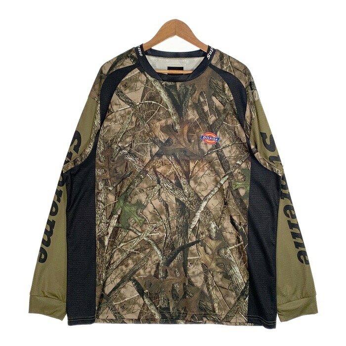 最安値Supreme/Dickies 迷彩サーマルTシャツ　M 最安値Supreme/Dickies 迷彩サーマルTシャツ M - メルカリ