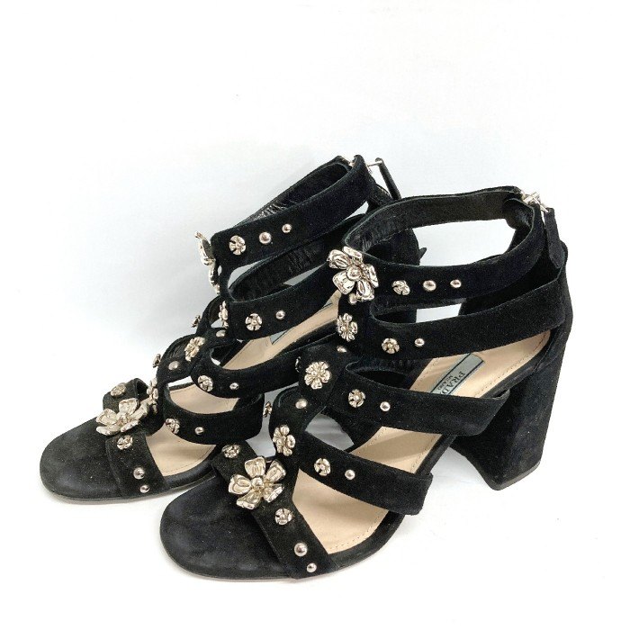 PRADA ブラックファーサンダル 2025年購入 新品 楽天市場】【プラダ】Prada プラットフォーム ファー サンダル