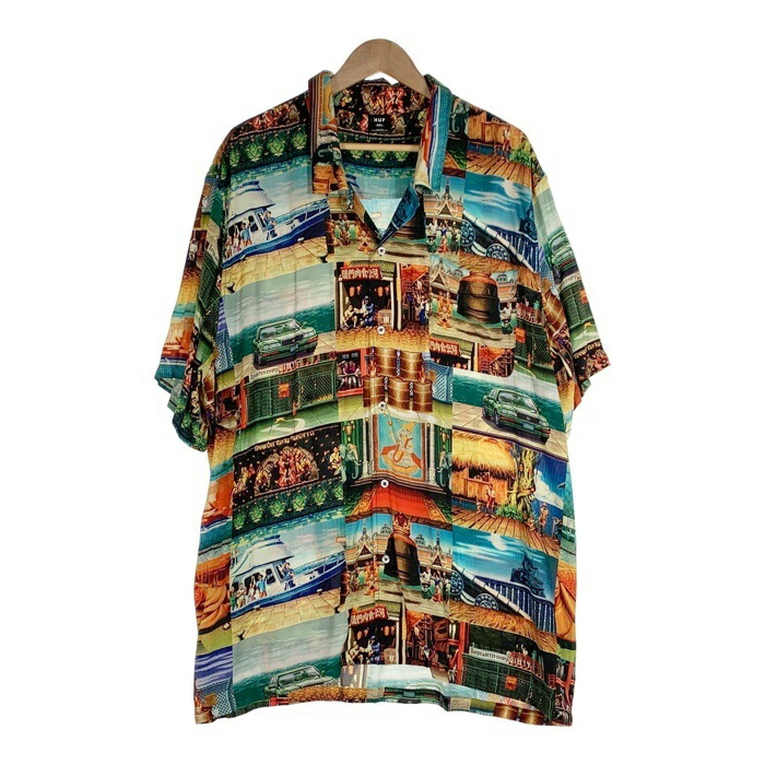 楽天市場】HUF ハフ 半袖 シャツ、ブラウス Shirt, Blouse 黒豹