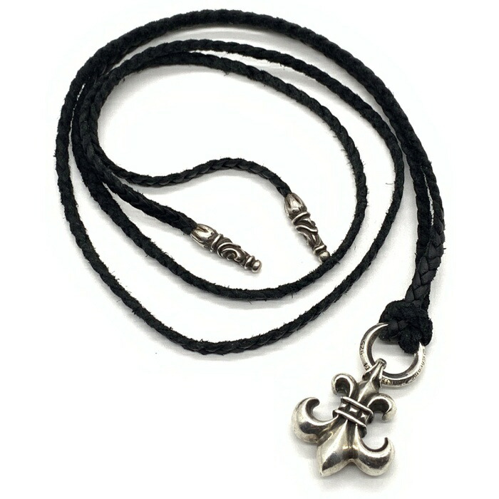 クロムハーツ【CHROMEHEARTS】 BSフレア/ベイル　あんしん鑑定OK CHROME HEARTS クロムハーツ BSフレア ペンダントwithベイル