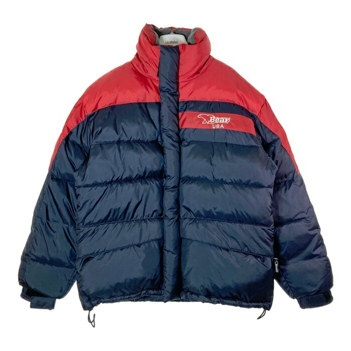 楽天市場】90's Bear USA Reversible Down Jacket EXPEDITION