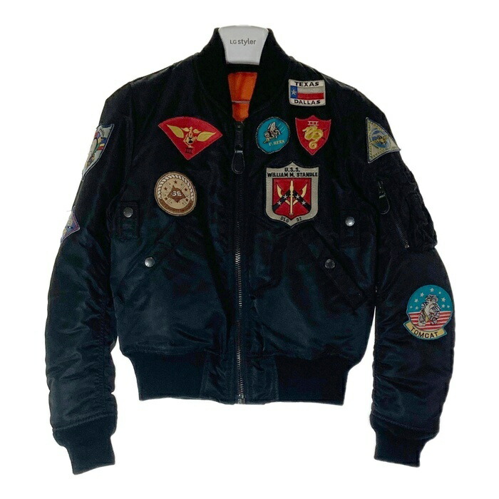 【美品】AVIREX アヴィレックス フライトジャケット L-2B トムキャット AVIREX フライトジャケット L-2B トムキャット F-14 ミリタリー