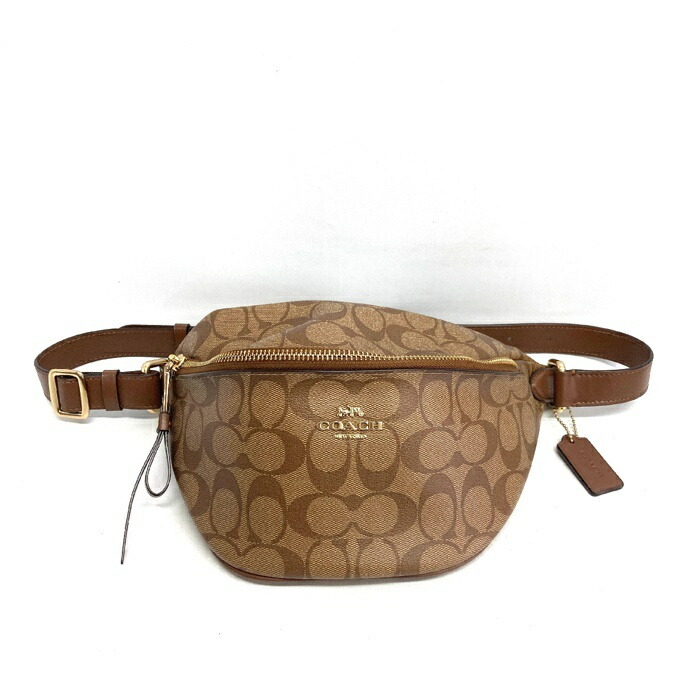 COACH ボディバッグ・ウエストポーチ ブラウン COACH ボディバッグ・ウエストポーチ ブラウン/ベージュ - メルカリ