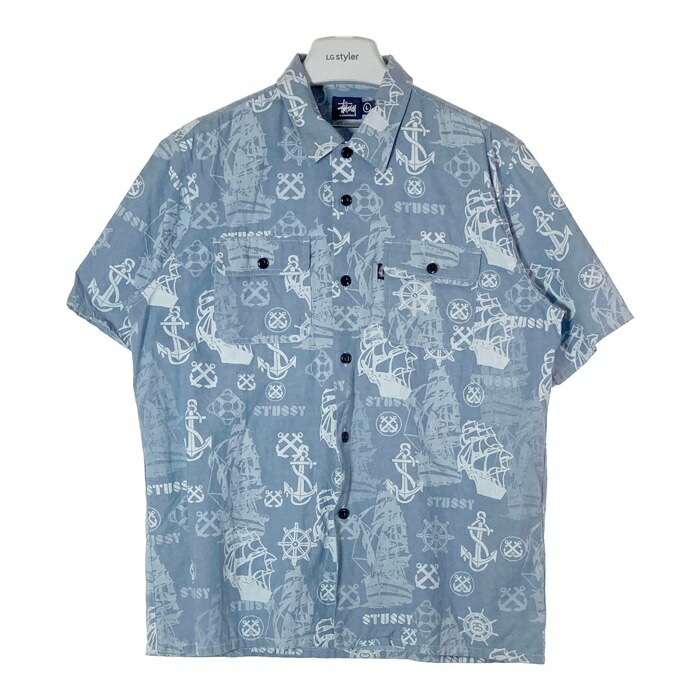 楽天市場】STUSSY モノグラム柄シャツ : 有限会社 インスティンク