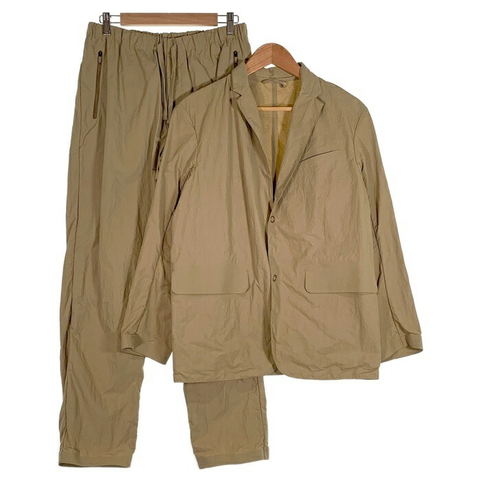 ★未使用、タグ付★ DESCENTE PAUSE テーラードジャケット　ベージュ 楽天市場】DESCENTE PAUSE 3B テーラードジャケット M ベージュ