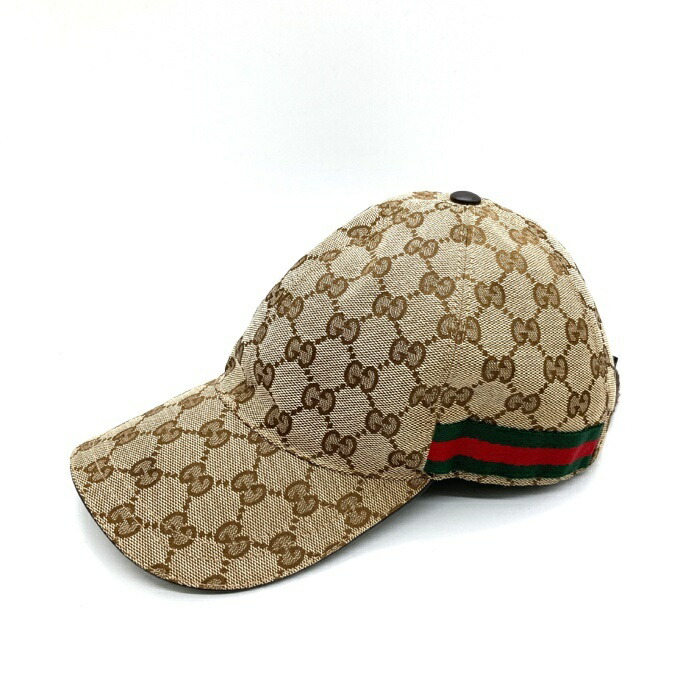 GUCCI スネークデザイン キャップ 58cm ~62cm 楽天市場】【アパレル】GUCCI グッチ GGスプリーム ベースボール