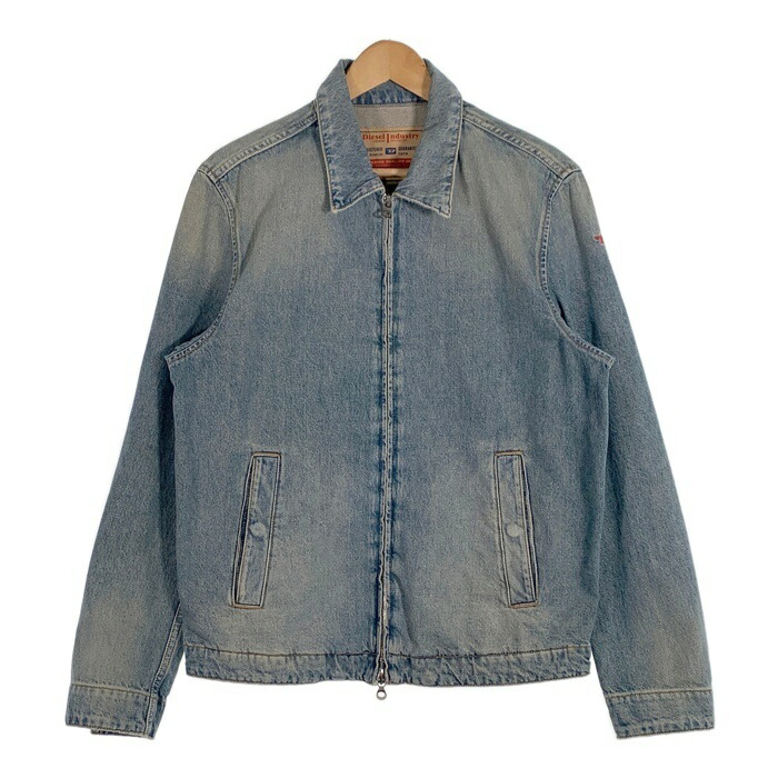 【極美品】ディーゼル デニムジャケット ボンバージャケット DIESEL（ディーゼル）の「レディース デニム スリム ボンバー