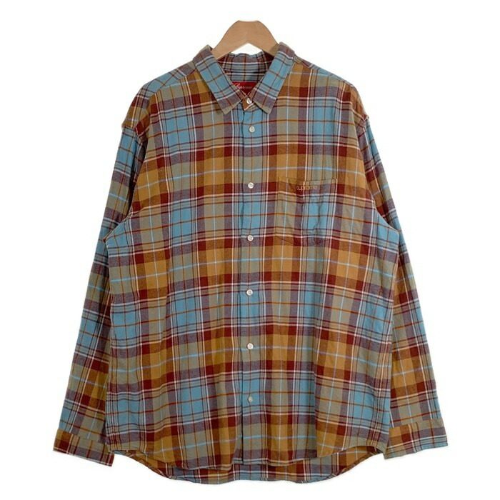楽天市場】23SS Supreme Shadow Plaid Flannel Shirt