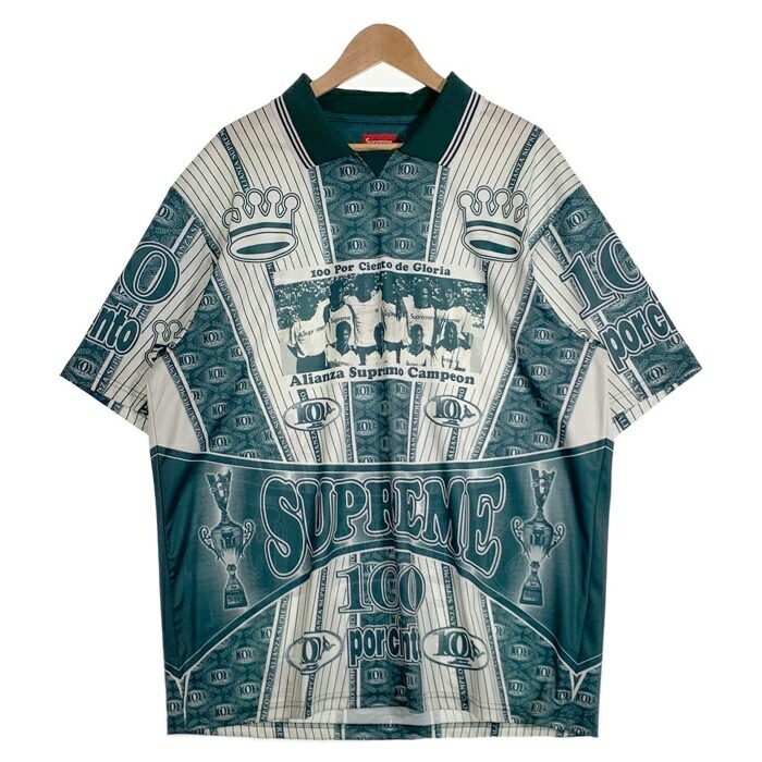 楽天市場】21SS SUPREME × Emilio Pucci Soccer Jersey 青 L