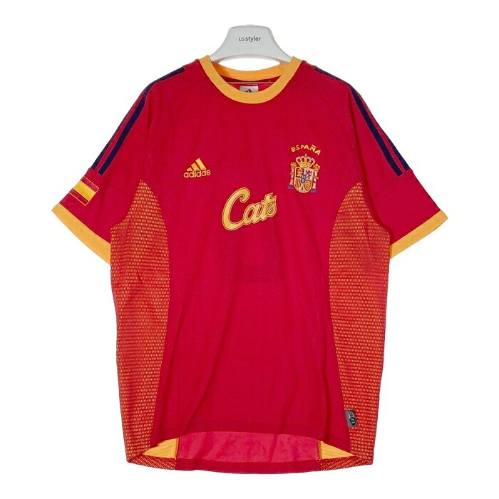 スペイン代表ユニフォーム2004 プジョル スペイン代表 ADIDAS ユニフォームショップ ユーロ2004使用