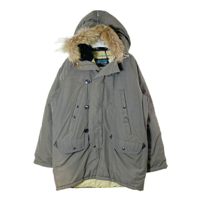 美品★USA製 SPIEWAK N-2B コヨーテファー 38 黒　C719 90's SPIEWAK スピワック N-2B フライトジャケット 38 (USED
