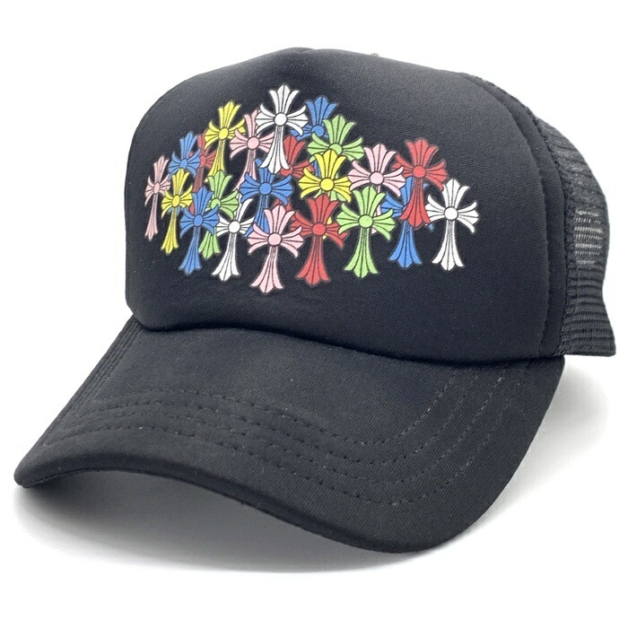 国内正規品 クロムハーツ BSフレア ホースシュー トラッカーキャップ 帽子 楽天市場】CHROME HEARTS TRUCKER CAP LEATHER FRONT BS FLEUR