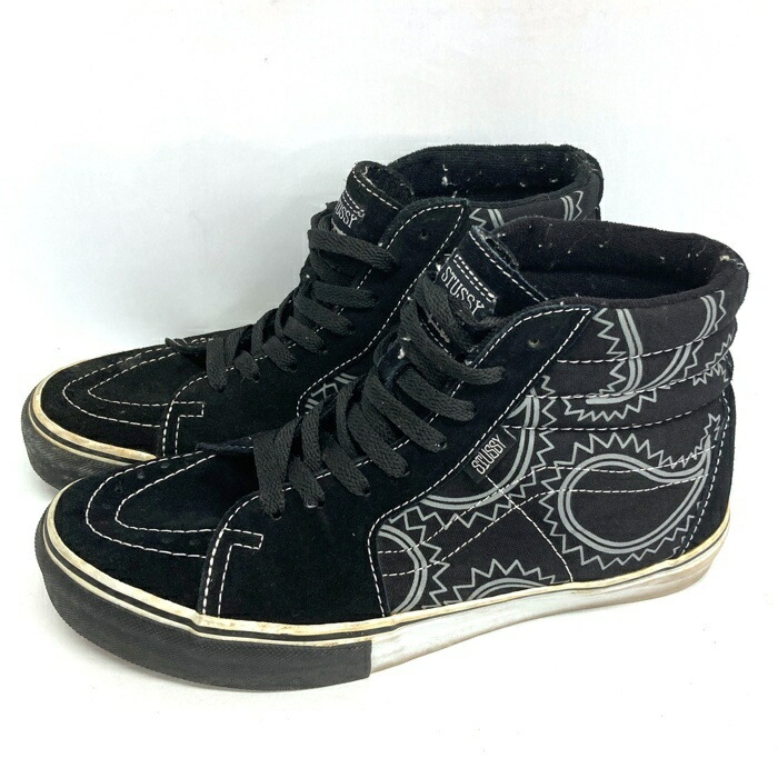 [27cm] VANS ×stussy コラボスニーカー Black Sheep 27cm] VANS ×stussy コラボスニーカー Black Sheep - メルカリ