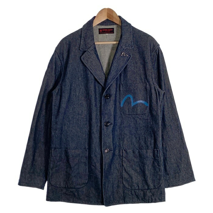 EVISU hidehiko YAMANE デニム テーラードジャケット 楽天市場】EVISU HIDEHIKO YAMANE（エヴィス 山根英彦） シルク