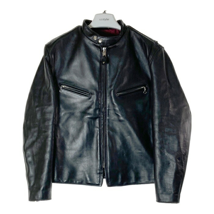 kawasaki✖️schott ライディングレザージャケット kawasaki✖️schott ライディングレザージャケット - メルカリ