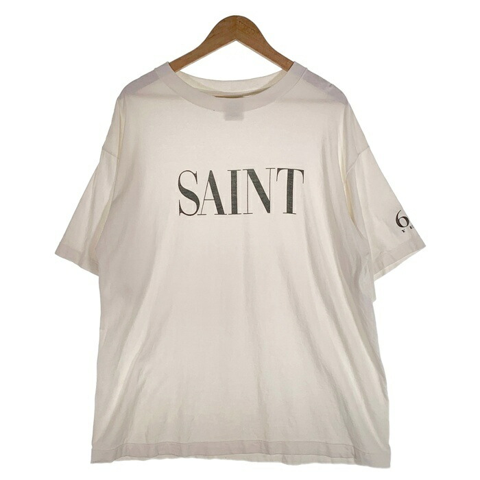 トップス SAINT Mxxxxxx 25SS FRIENDS SS TEE SAINT Mxxxxxx × FRIENDS SS25 FRD_SS TEE /FRIENDS / BLK - NUBIAN